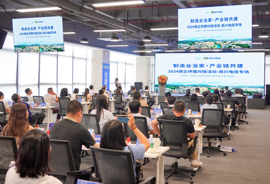 推动产业链协同发展，2024莞企供需对接专场活动在DB彩票
举行